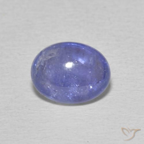 Tanzanite Bleu violet intense naturelle ovale, 2.31 ct, Transparent