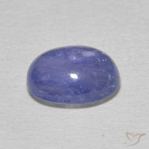 Tanzanite Bleu violet intense naturelle ovale, 3.31 ct, Transparent