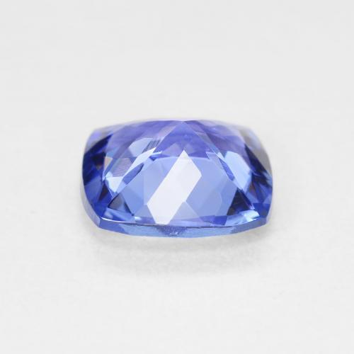Tanzanite Violet foncé Bleu naturelle Coussin, 2.15 ct, VVS-VS