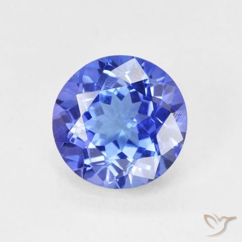 2.07ct Naturel Bleu intense Tanzanite, Tour, VVS