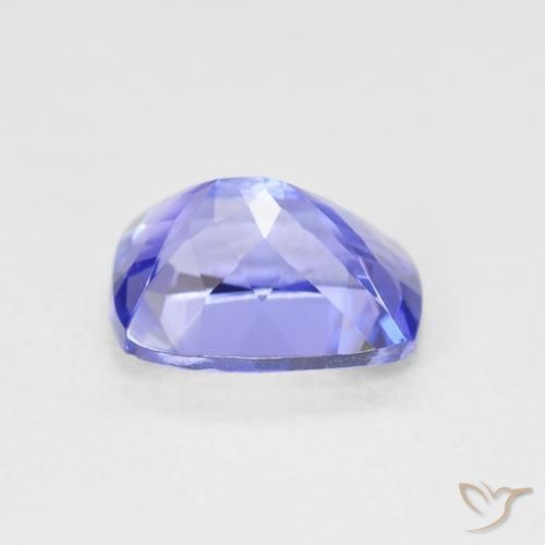 Tanzanite Violet foncé Bleu naturelle Coussin, 2.29 ct, VVS