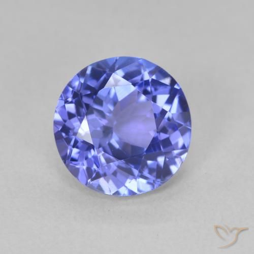 Tanzanite Bleu violet intense naturelle Tour, 2.17 ct, VVS