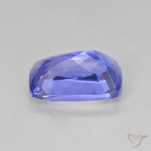 Tanzanite Violet foncé Bleu naturelle Coussin, 2.19 ct, VVS