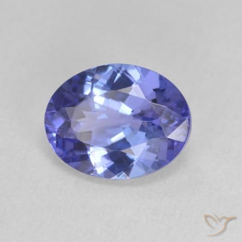 Tanzanite Bleu violet intense naturelle ovale, 1.95 ct, VVS-VS