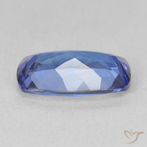 Tanzanite Bleu naturelle Coussin, 2.88 ct, VVS