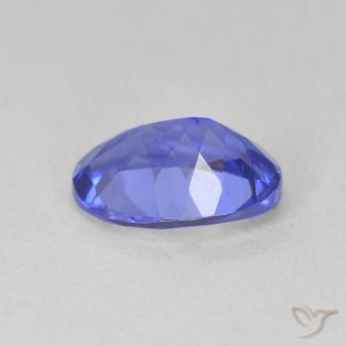 Tanzanite Bleu marine moyen naturelle ovale, 1.84 ct, VVS