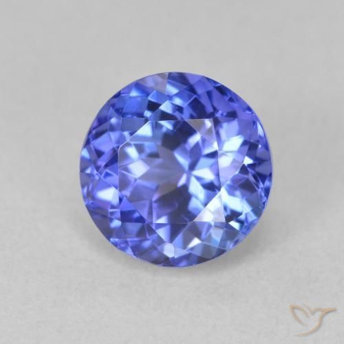 Tanzanite Violet foncé Bleu naturelle Tour, 1.73 ct, VVS