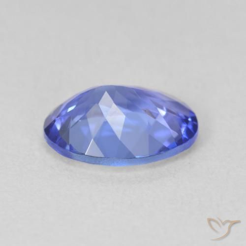 Tanzanite Bleu naturelle ovale, 1.64 ct, VVS