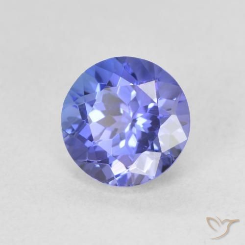 Tanzanite Bleu violet intense naturelle Tour, 1.42 ct, VVS