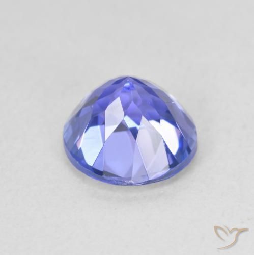 Tanzanite Bleu violet intense naturelle Tour, 1.42 ct, VVS