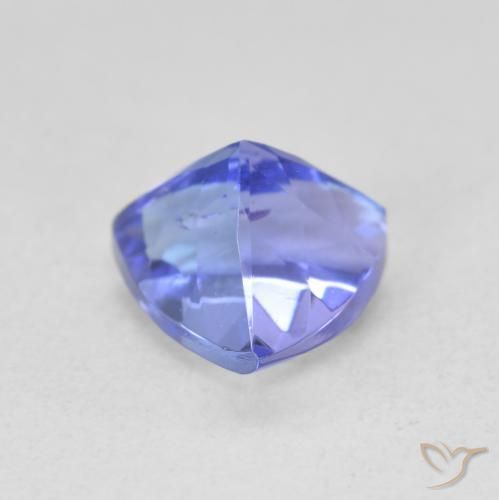 Tanzanite bleue naturelle trillion, 1,53 ct, VVS