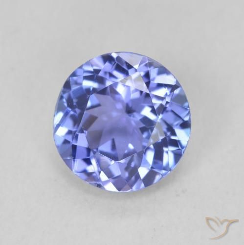 Tanzanite Bleu violet intense naturelle Tour, 1.52 ct, VVS