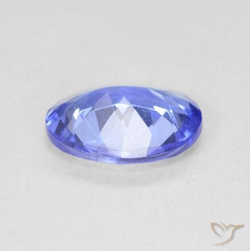 Tanzanite Violet foncé Bleu naturelle ovale, 1.61 ct, VVS