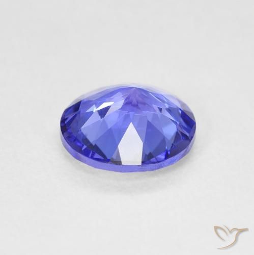 Tanzanite Bleu violet intense naturelle Tour, 1.72 ct, VVS