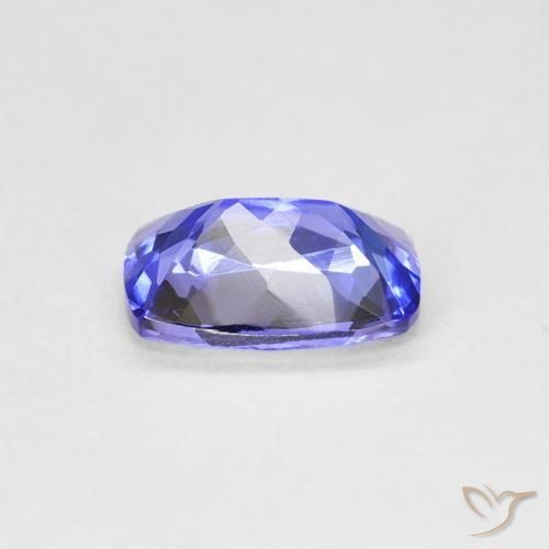 Tanzanite Bleu intense naturelle Coussin, 1.33 ct, VVS-VS