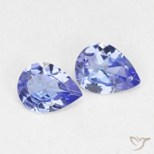 Shop natural 0.53ct Bleu intense Tanzanite gems, En forme de poire, from Tanzanie at GemSelect. In stock, global shipping!