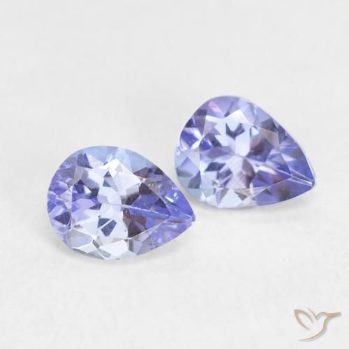 Shop natural 0.70ct Violet Bleu Tanzanite gems, En forme de poire, from Tanzanie at GemSelect. In stock, global shipping!