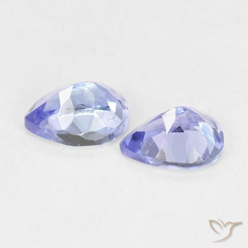 Shop natural 0.70ct Violet Bleu Tanzanite gems, En forme de poire, from Tanzanie at GemSelect. In stock, global shipping!