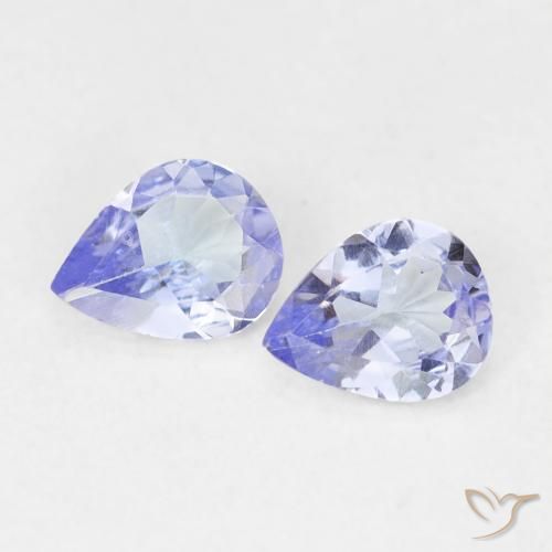 Shop natural 0.56ct Violet Bleu Tanzanite gems, En forme de poire, from Tanzanie at GemSelect. In stock, global shipping!