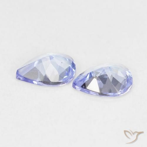 Shop natural 0.56ct Violet Bleu Tanzanite gems, En forme de poire, from Tanzanie at GemSelect. In stock, global shipping!