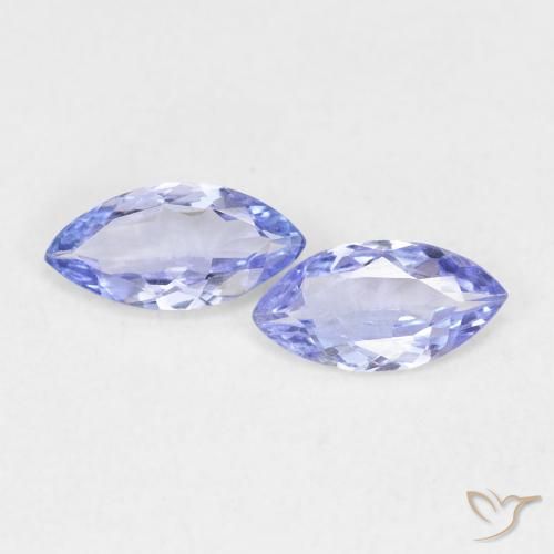 0.60ctw Naturel Violet Bleu Tanzanite, Marquise, VVS-VS