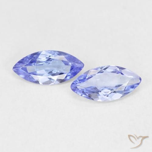 0.70ctw Naturel Violet Bleu Tanzanite, Marquise, VS