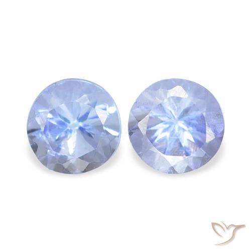 0.30ctw Naturel Bleu clair Tanzanite, Tour, VS