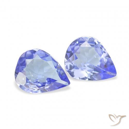 Shop natural 0.52ct Violet Bleu Tanzanite gems, En forme de poire, from Tanzanie at GemSelect. In stock, global shipping!
