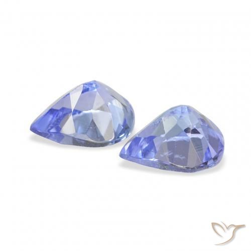 Shop natural 0.65ct Bleu clair Tanzanite gems, En forme de poire, from Tanzanie at GemSelect. In stock, global shipping!