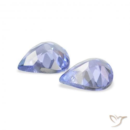 Shop natural 0.66ct Bleu pastel Tanzanite gems, En forme de poire, from Tanzanie at GemSelect. In stock, global shipping!
