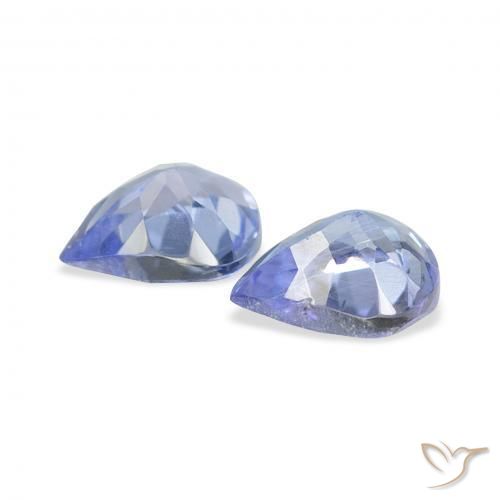 Shop natural 0.71ct Bleu pastel Tanzanite gems, En forme de poire, from Tanzanie at GemSelect. In stock, global shipping!