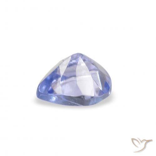 Tanzanite Bleu pastel naturelle En forme de poire, 0.33 ct, VS
