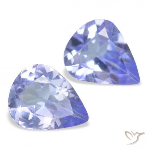 Shop natural 0.48ct Bleu clair Tanzanite gems, En forme de poire, from Tanzanie at GemSelect. In stock, global shipping!