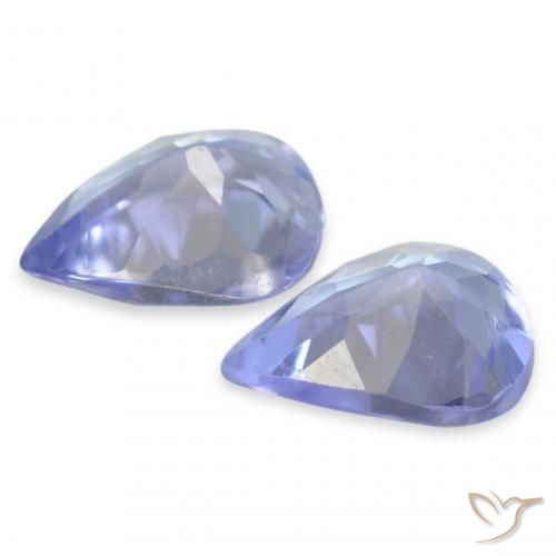 Shop natural 0.48ct Bleu clair Tanzanite gems, En forme de poire, from Tanzanie at GemSelect. In stock, global shipping!