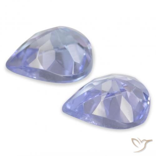 Shop natural 0.70ct Bleu pastel Tanzanite gems, En forme de poire, from Tanzanie at GemSelect. In stock, global shipping!