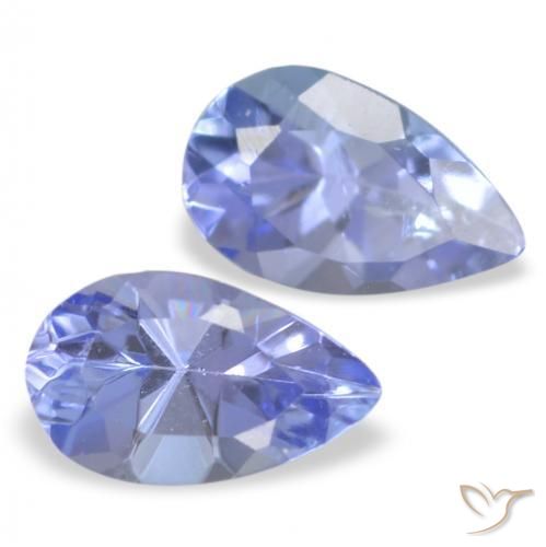 Shop natural 0.43ct Bleu clair Tanzanite gems, En forme de poire, from Tanzanie at GemSelect. In stock, global shipping!