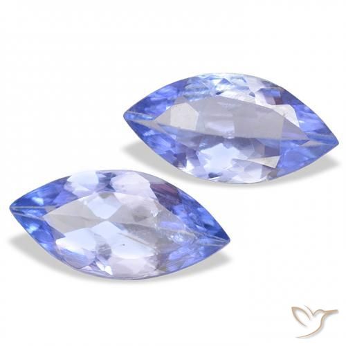 Shop natural 0.64ct Bleu pastel Tanzanite gems, Marquise, from Tanzanie at GemSelect. In stock, global shipping!