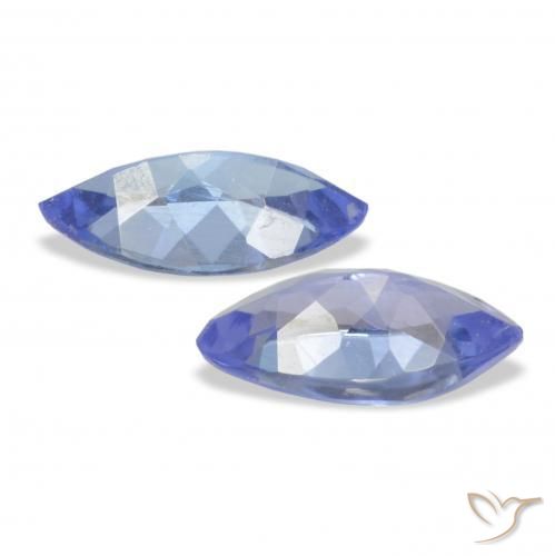 Shop natural 0.74ct Bleu pourpre électrique Tanzanite gems, Marquise, from Tanzanie at GemSelect. In stock, global shipping!