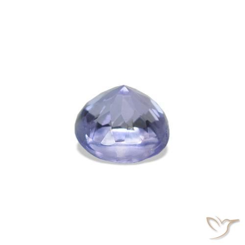 Tanzanite Bleu clair naturelle Coupe roude, 0.20 ct, VS