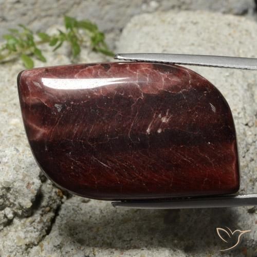 Oeil de Tigre Matrice Brun naturelle Fantaisie, 49.22 ct, Opaque