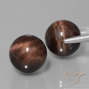 Shop natural 39.56ct Multicolore Oeil de Tigre Matrice gems, Sphère / Boule, from Inde at GemSelect. In stock, global shipping!