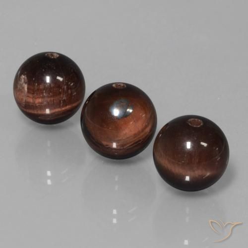 25.94ctw Naturel Multicolore Oeil de Tigre Matrice, Sphère / Boule, Opaque