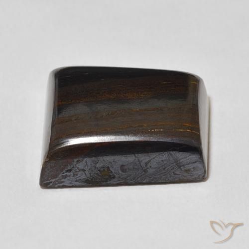 Oeil de Tigre Matrice Multicolore naturelle Fantaisie, 26.01 ct, Opaque