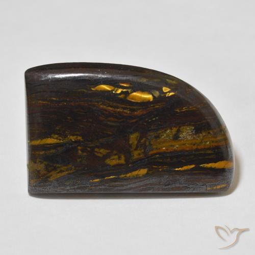 51.12ct Naturel Multicolore Oeil de Tigre Matrice, Fantaisie, Opaque