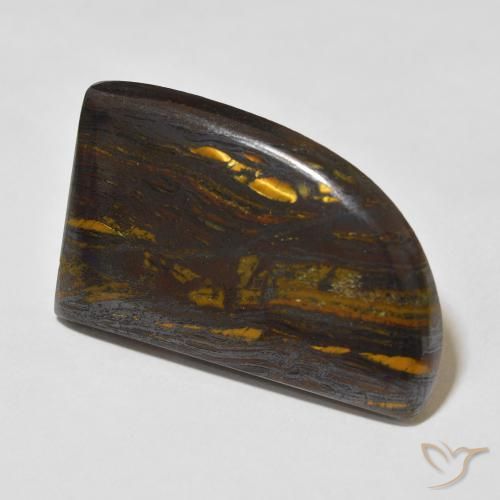 Oeil de Tigre Matrice Multicolore naturelle Fantaisie, 51.12 ct, Opaque