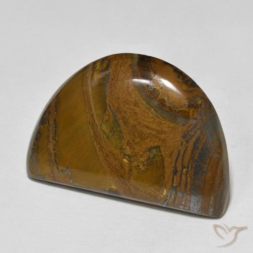 Oeil de Tigre Matrice Multicolore naturelle Fantaisie, 46.72 ct, Opaque