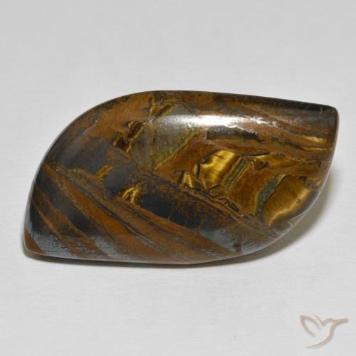 Oeil de Tigre Matrice Multicolore naturelle Fantaisie, 72.36 ct, Opaque