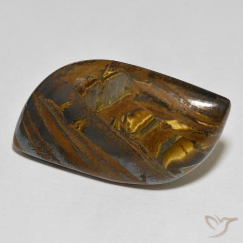 Oeil de Tigre Matrice Multicolore naturelle Fantaisie, 72.36 ct, Opaque