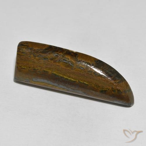 Oeil de Tigre Matrice Multicolore naturelle Fantaisie, 26.35 ct, Opaque
