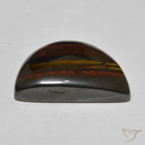 Oeil de Tigre Matrice Brun caryer naturelle Fantaisie, 20.41 ct, Opaque
